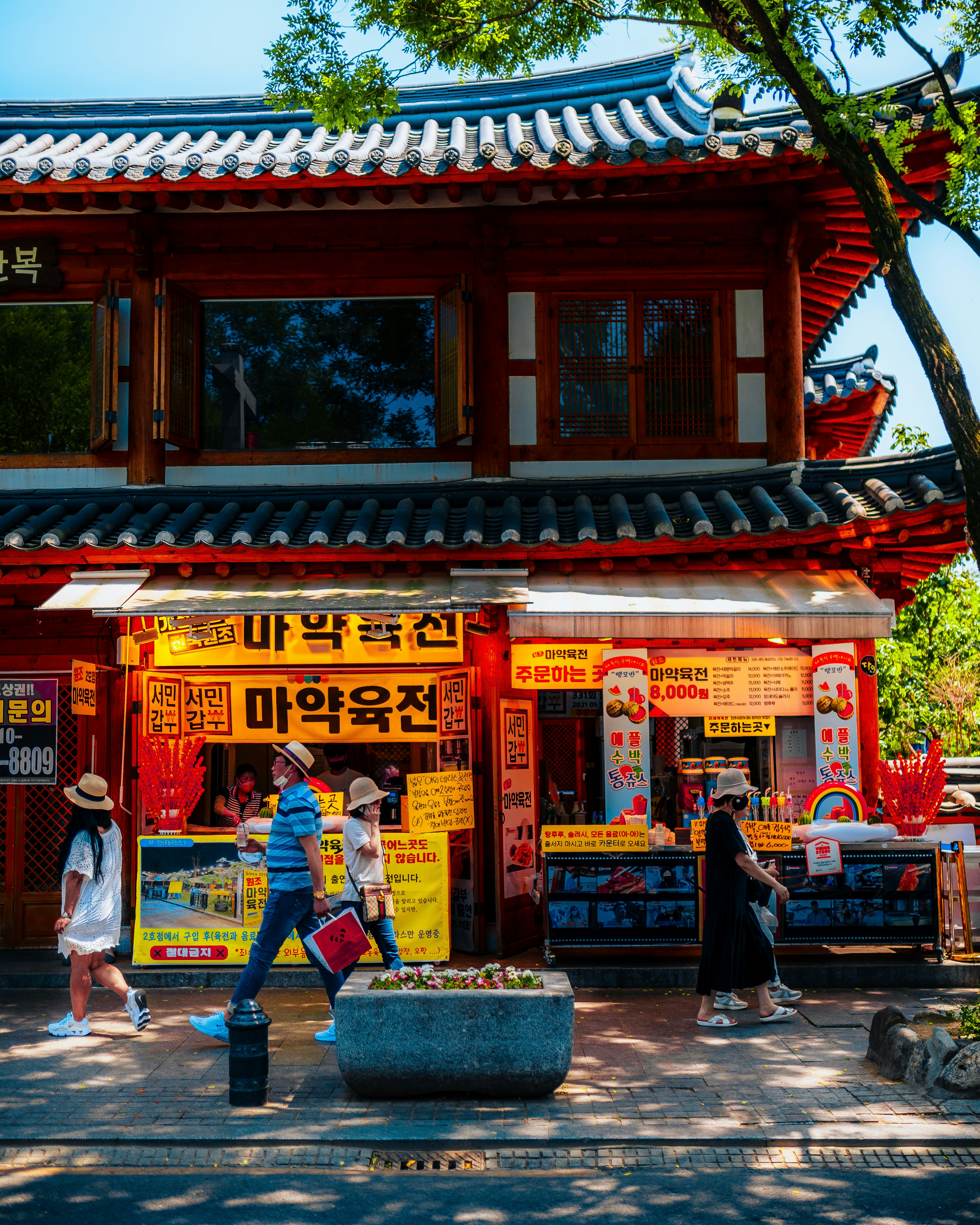 전주 가볼만한곳 한옥마을 먹거리 투어 지도 이미지1