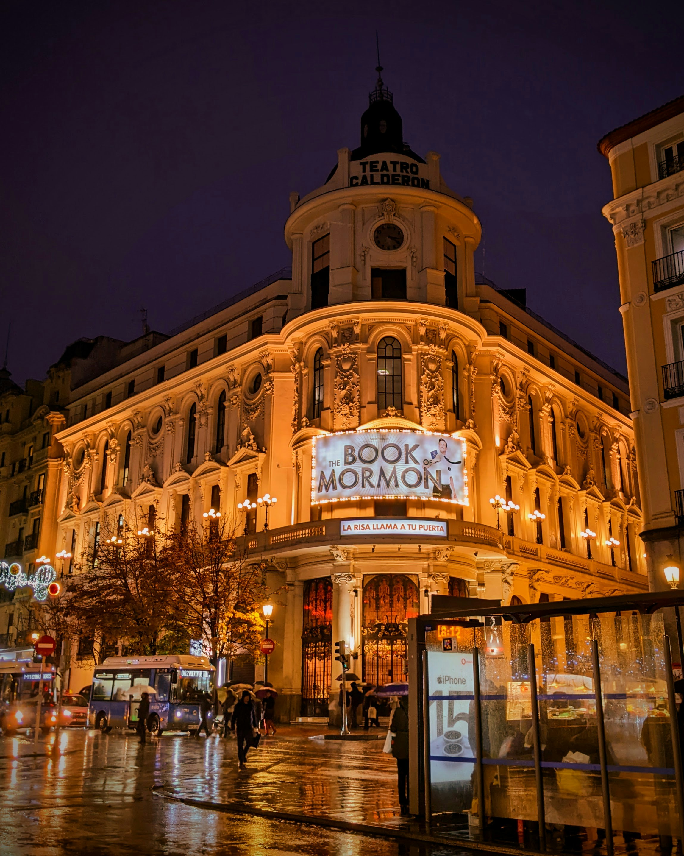 a large building with a sign on the front of it