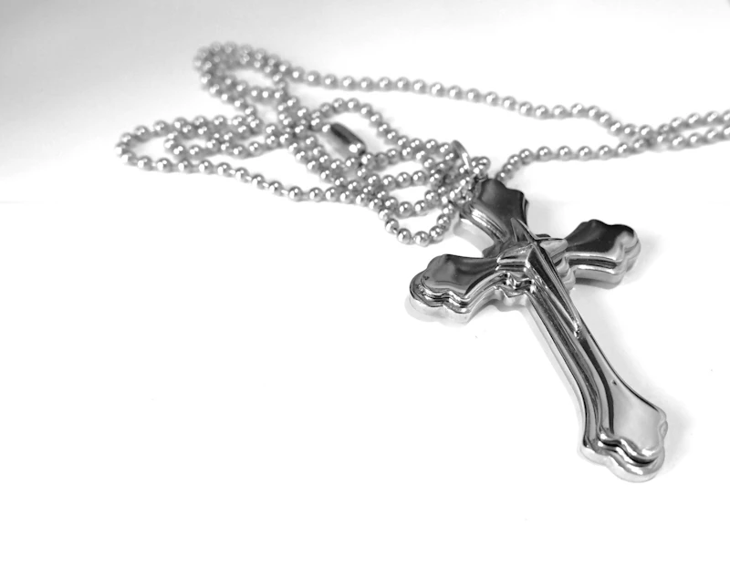 Stainless Steel Cross Necklace