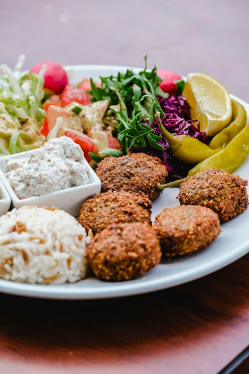 Hummus & Falafel (Vegetarian)
