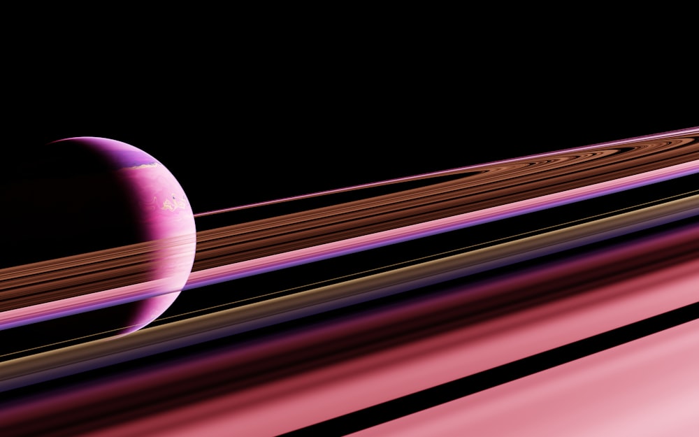 a saturn - like object is seen in this artist's rendering