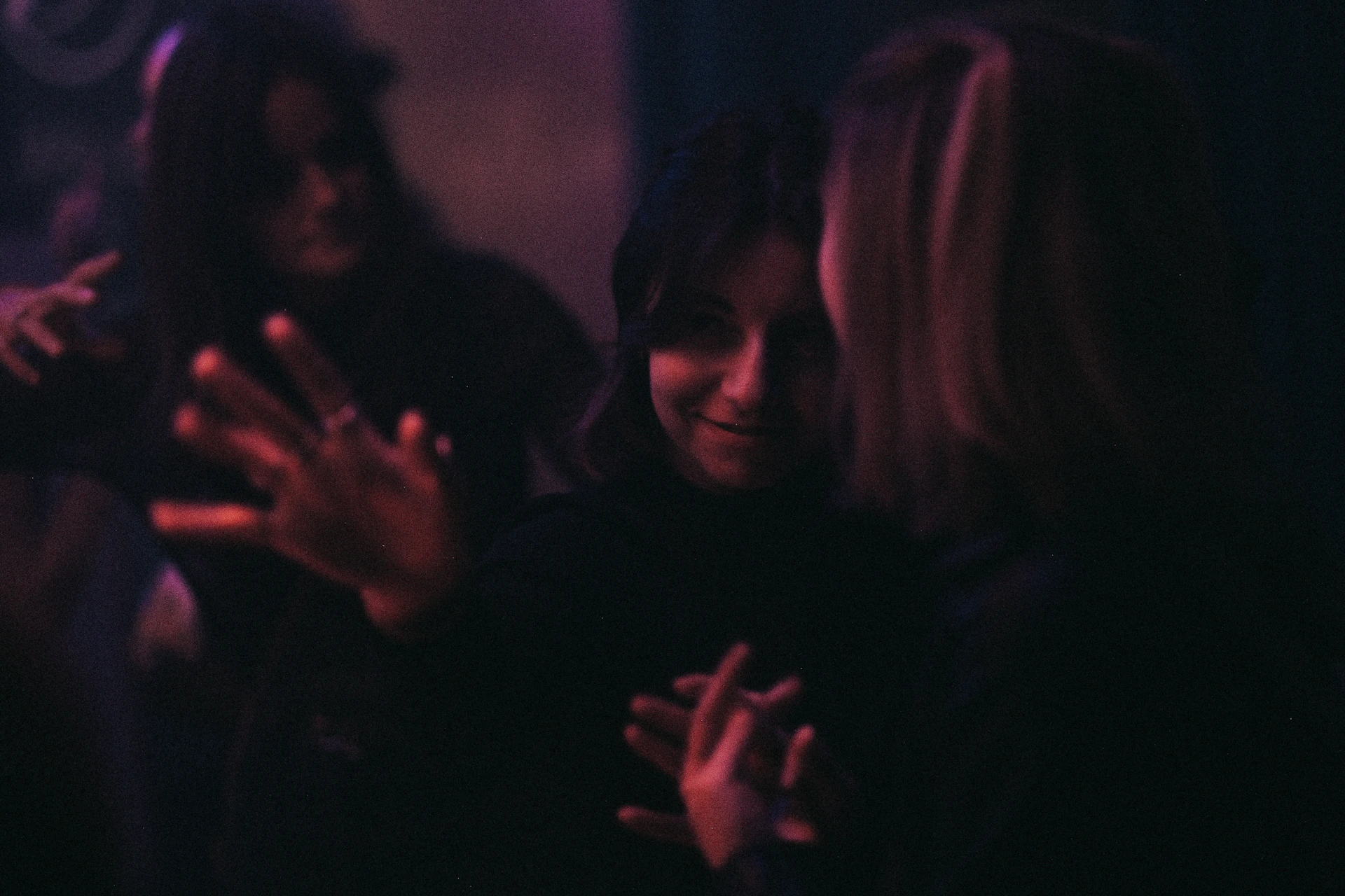 A cinematic frame from a short film highlighting dynamic storytelling, with warm tones and expressive human interaction.