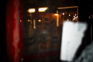 A dark-themed film frame showing intricate rotoscopy outlines glowing in gold.