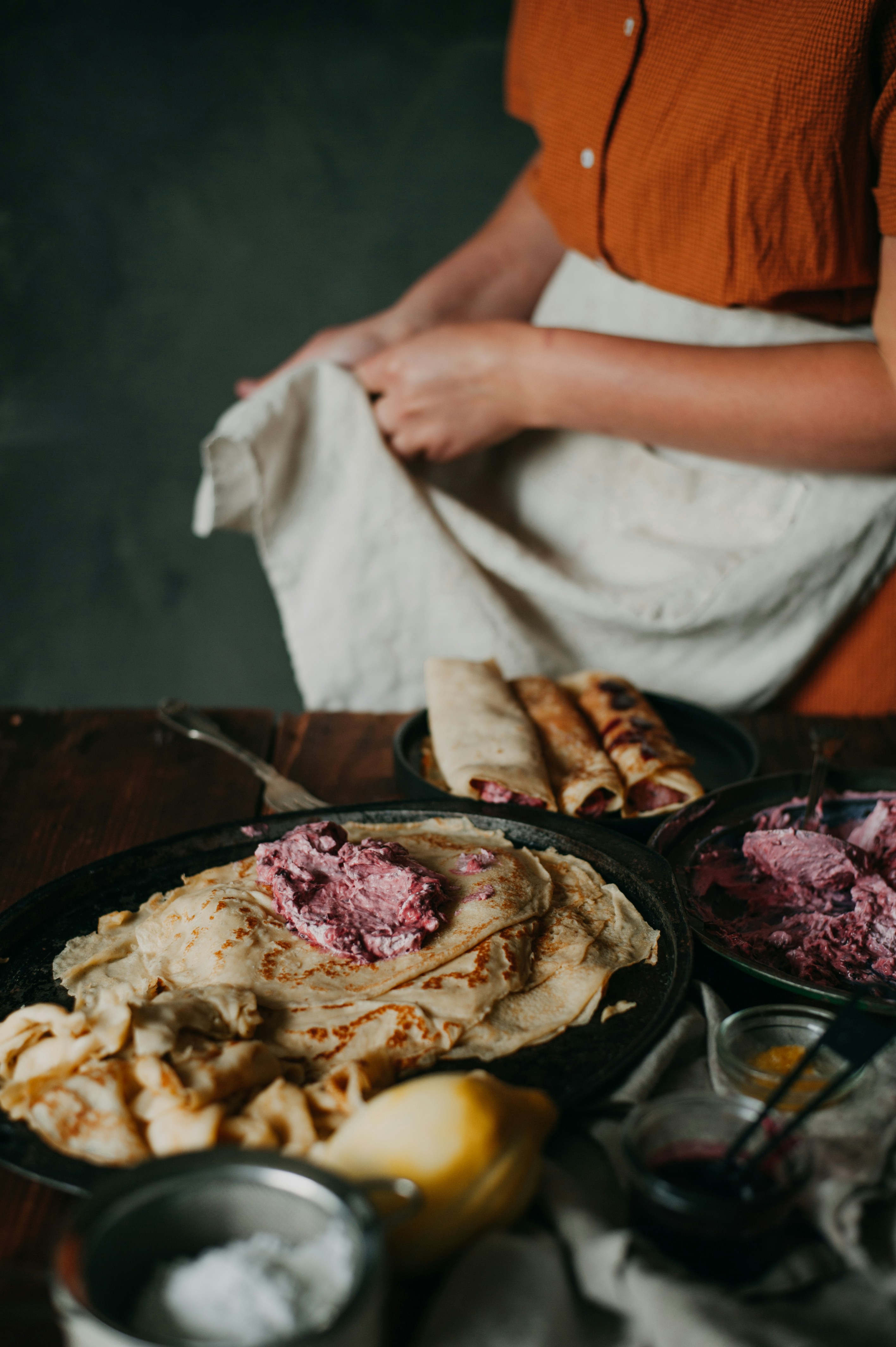 Crepes Semprong Susu Lembang