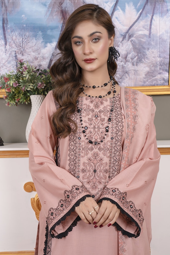 Rose Petal Cotton Net