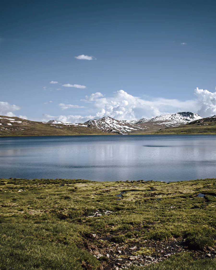 Sheosar Lake on the Deosai plains, Baltistan
