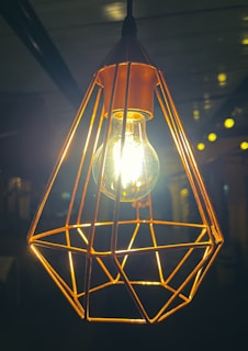 Bright neon customizable pendant glowing vibrantly against a clean white backdrop.