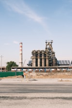 Team conducting ISO 14001 environmental audit at industrial facility.