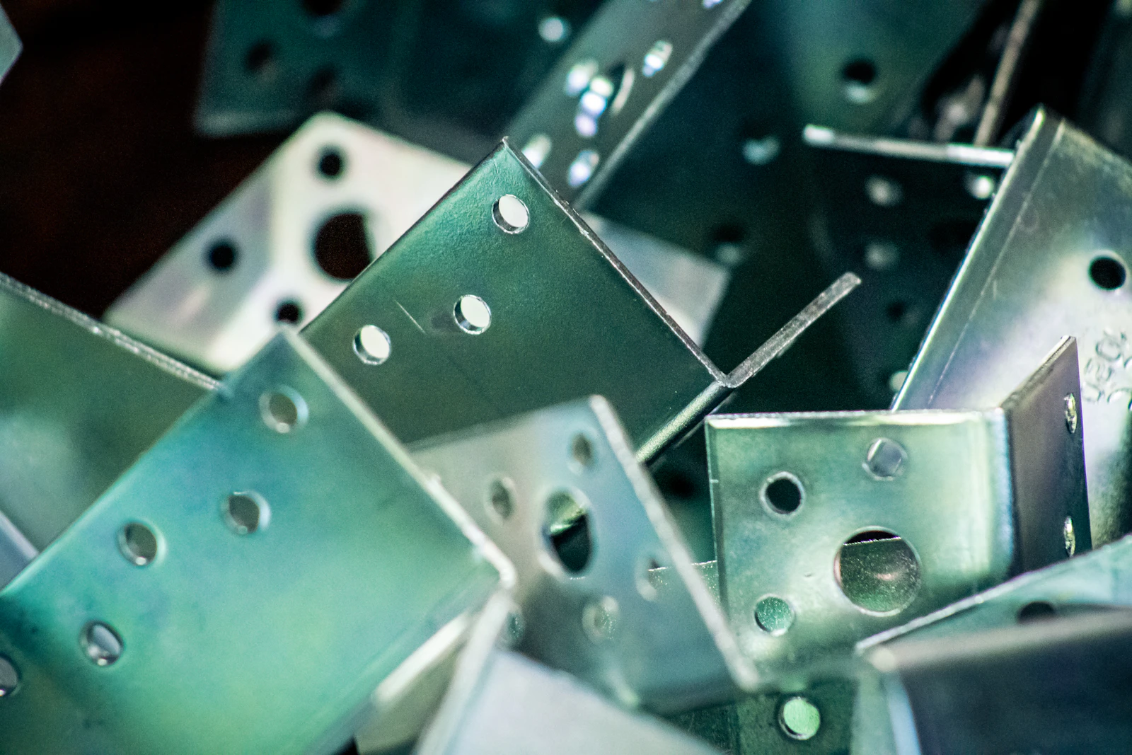 Stacked multi-bend formed sheet metal parts