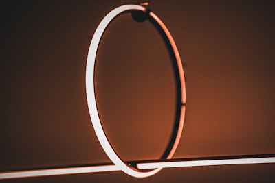 Close-up of a stylish LED linear light fixture showcasing its clean design and warm glow.