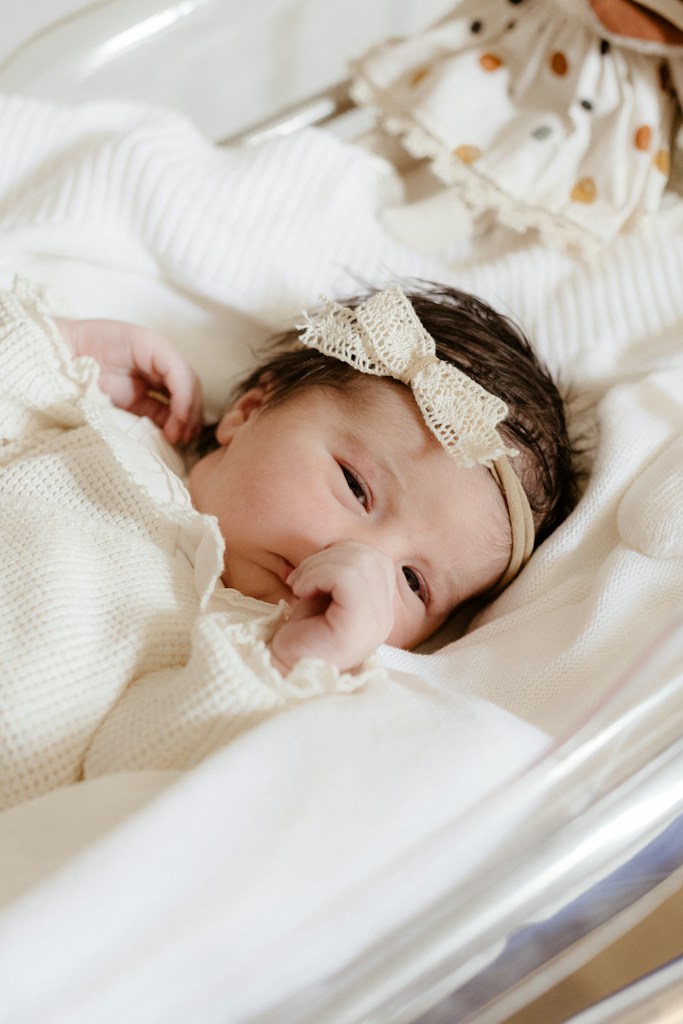 Lace Baby Bonnet