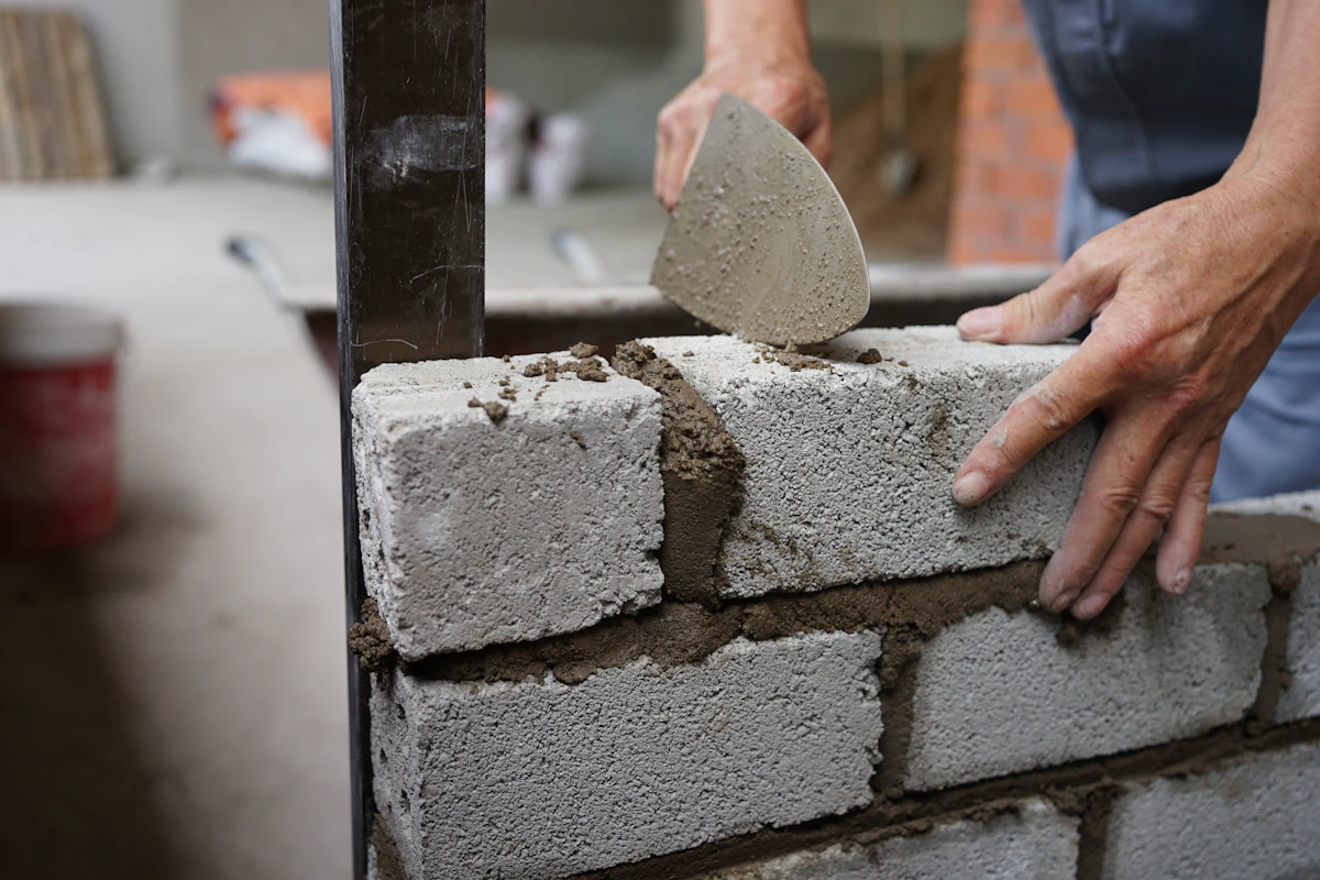 Bricklaying detail