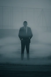 A mysterious figure in a tailored suit, symbolizing mafia romance intrigue.