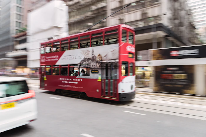 A Hong Kong tram