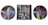 A colorful, abstract depiction of musical elements on vinyl records and a DJ mixer. The records and mixer are covered with splashes of bright neon colors including green, pink, and blue against a dark background.
