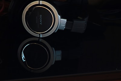 Mid-range Sony headphones with sleek design.