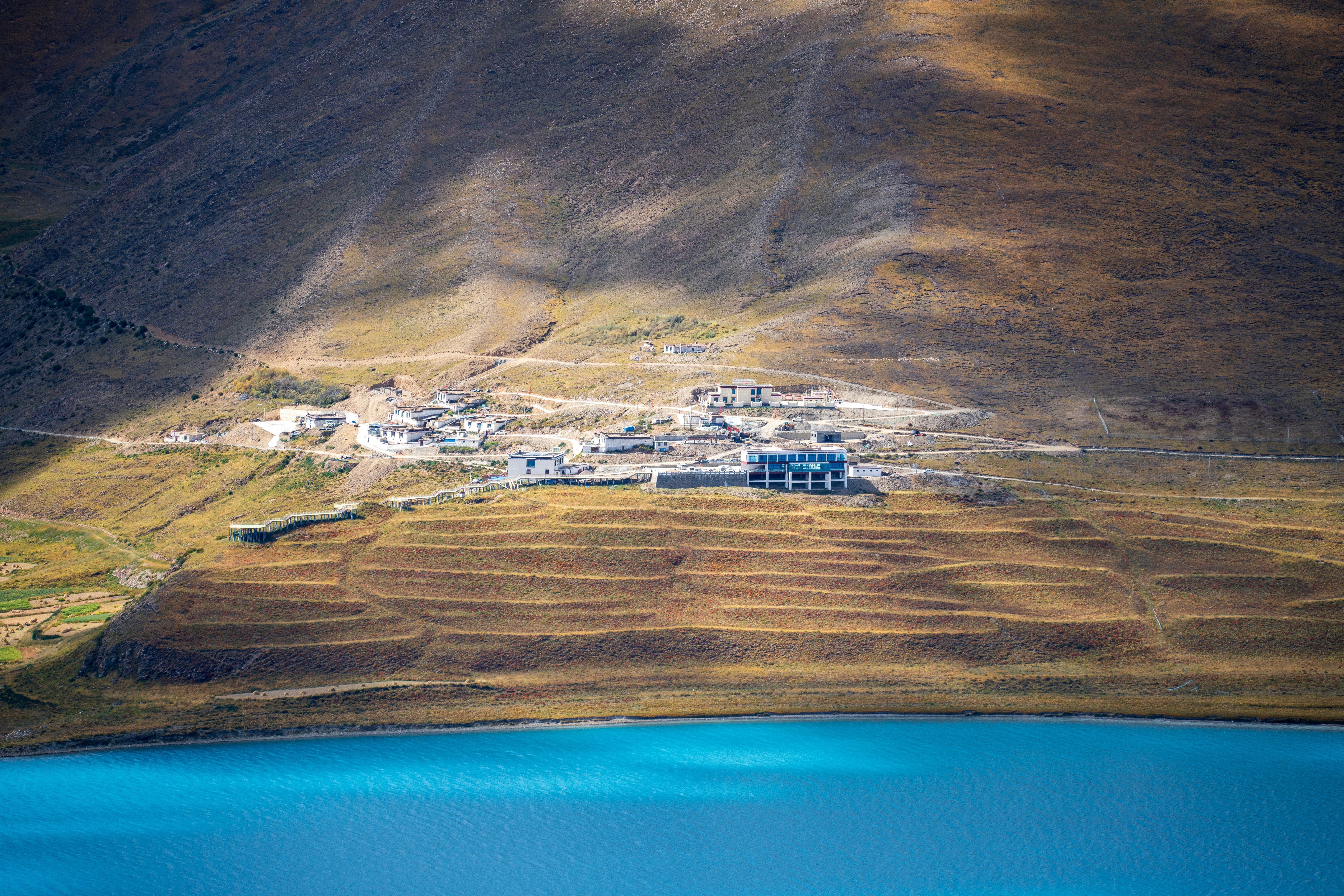 Tibet solar power plant