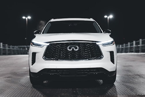 A family car parked safely, highlighting APVS's protective services.