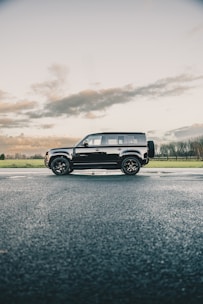 An image of an SUV parked outdoors.