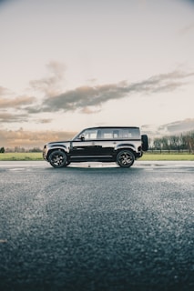 An image of an SUV parked outdoors.