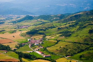 A picturesque view of the local landscapes.