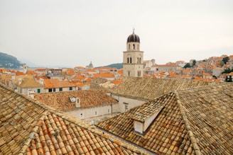 A panoramic view of Cava de' Tirreni showcasing its historic architecture.