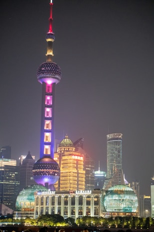 A futuristic cityscape of Haven Core, showcasing its vibrant megacity atmosphere.