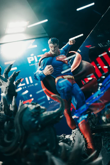 A dynamic still from the Marvel series showing an intense battle scene with vivid colors and glowing effects.