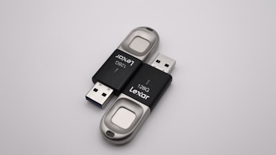 A vibrant display of various USB flash drives.