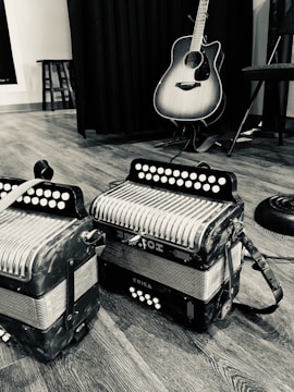 A photo of a music class in session.