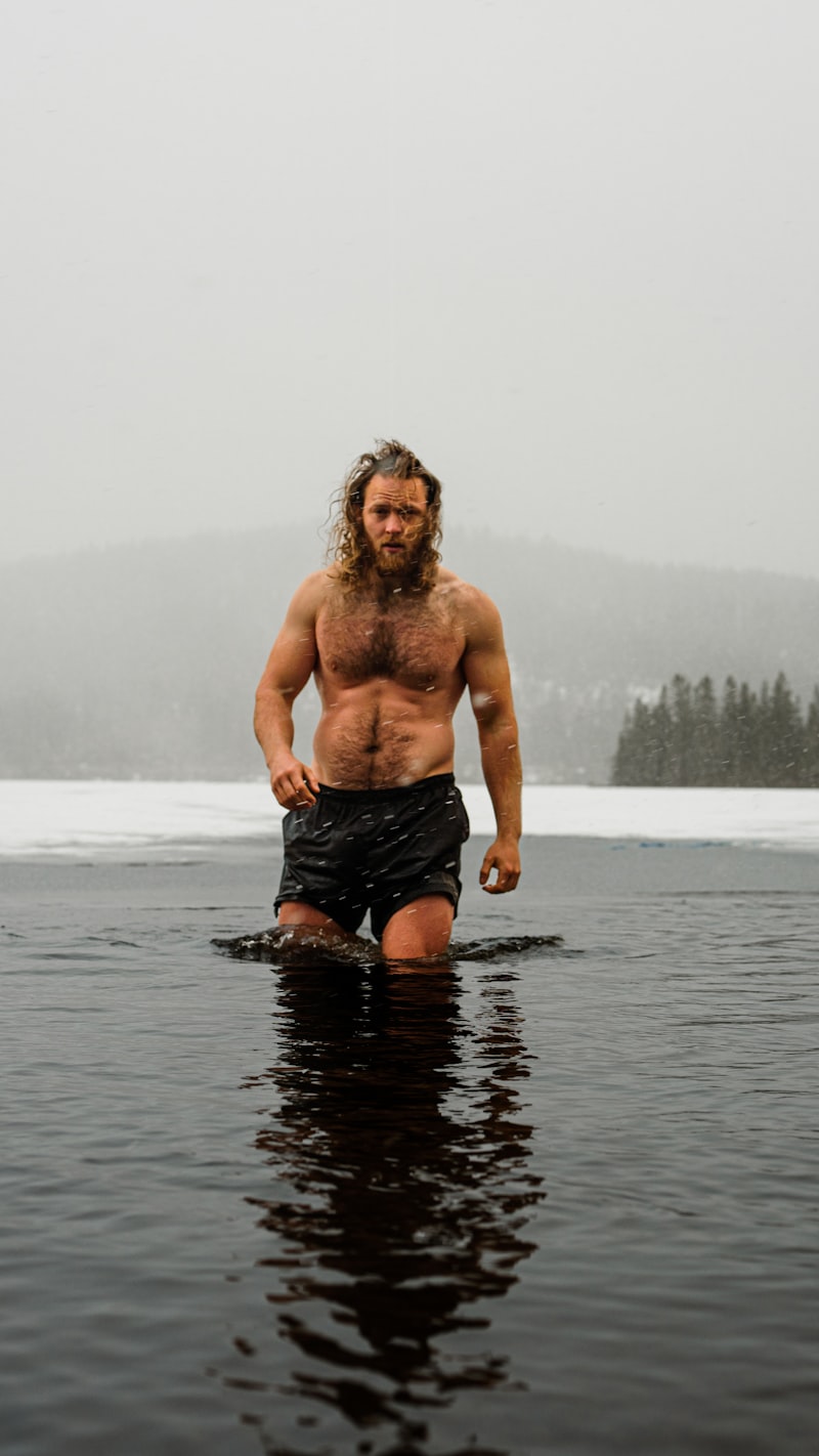Ice bath Wim Hof