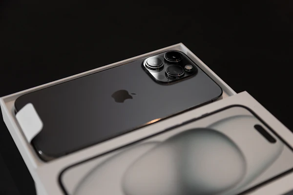 iPhone in retail box