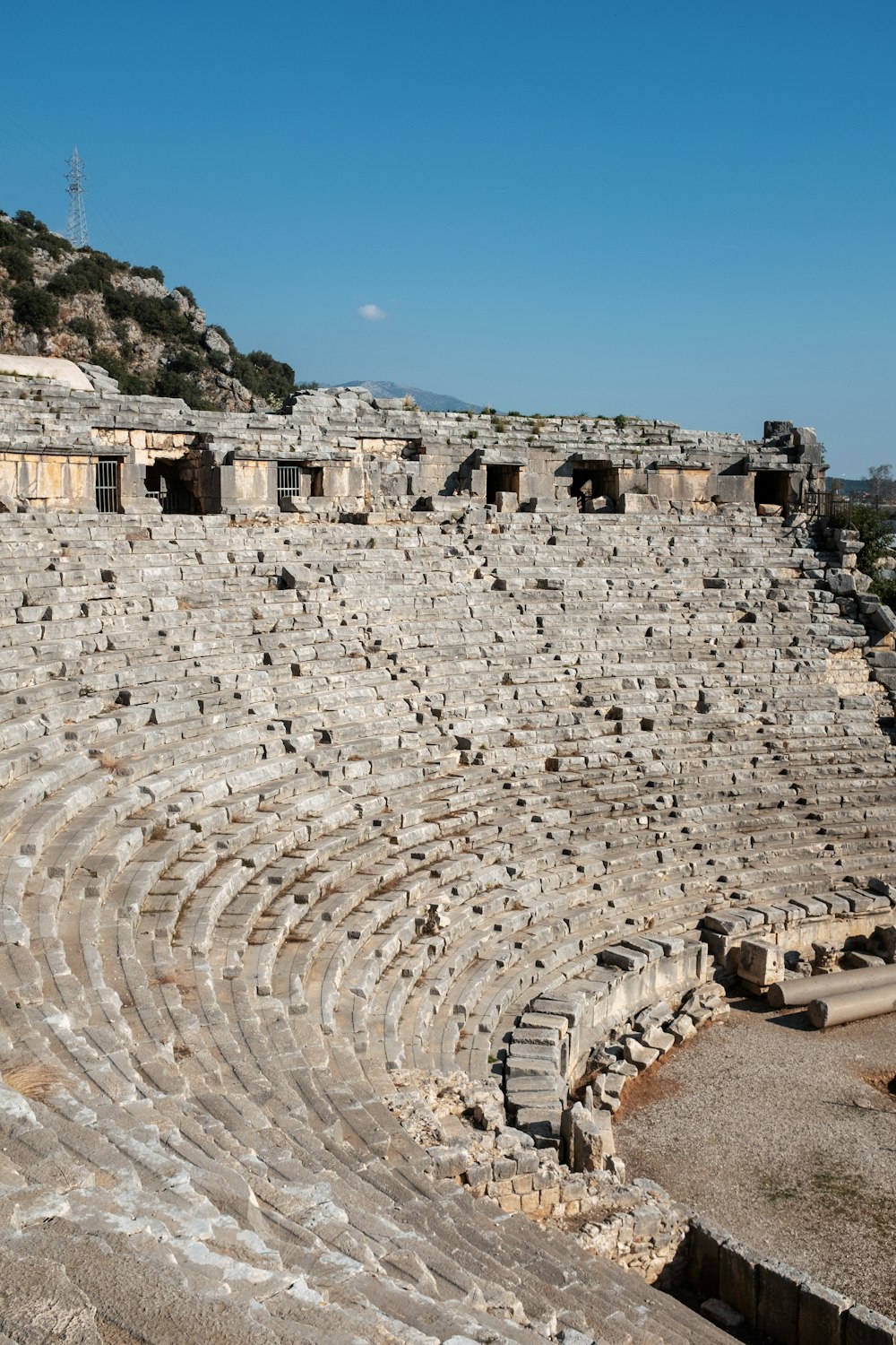 a large stone structure with steps leading up to it