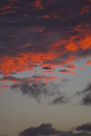 Darkstar L39 Albatros soaring against a dramatic twilight sky during an airshow.
