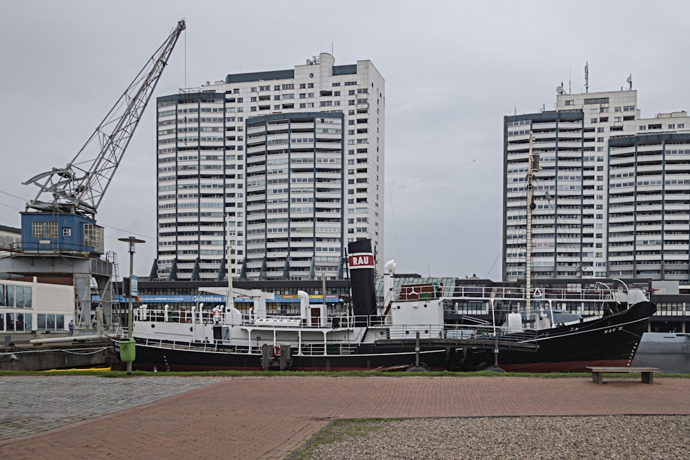 a couple of boats that are sitting in the water