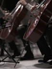 a group of people playing musical instruments on stage