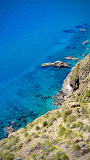 A breathtaking view of the Red Sea with clear blue waters.