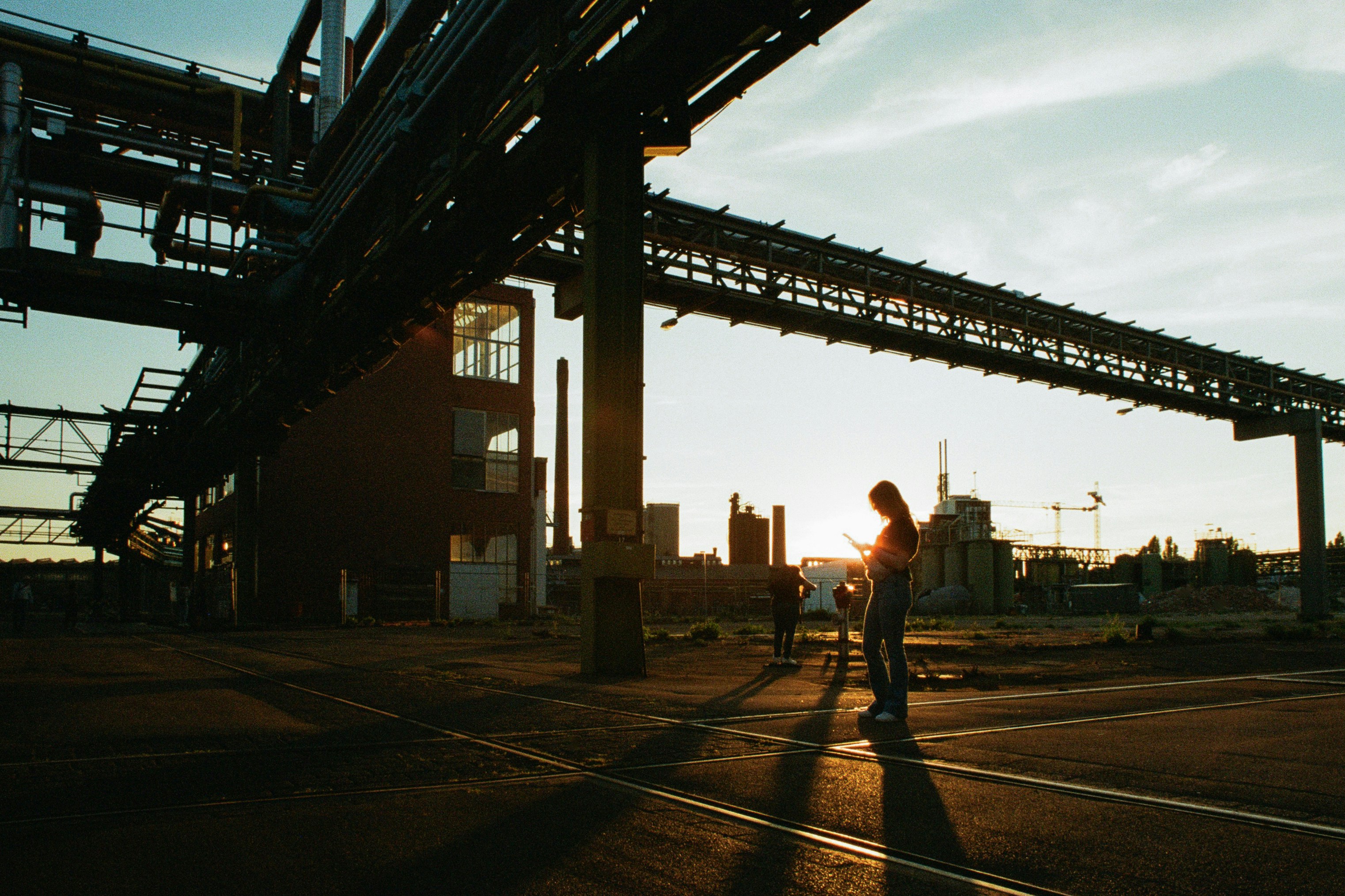 Factory on 35mm film