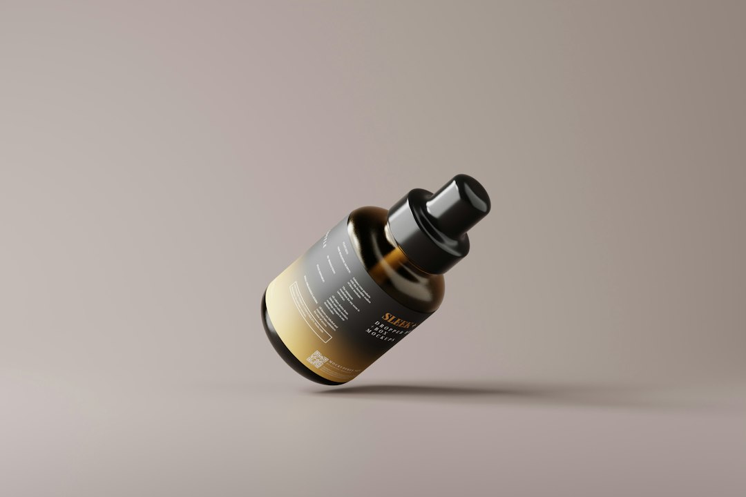 serum dropper closeup
