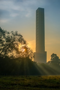 A graph showing upward trends with a background of a sunrise symbolizing new financial opportunities.