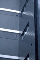 Completed commercial building exterior showcasing contemporary design.