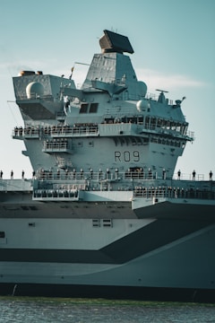 a large ship with a lot of people on it