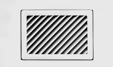 Bright, fresh indoor air flowing through clean vents