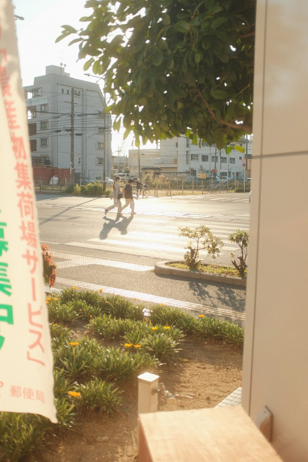 a person riding a skateboard on a city street