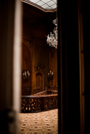 A beautifully finished interior showcasing elegant woodwork and flooring.