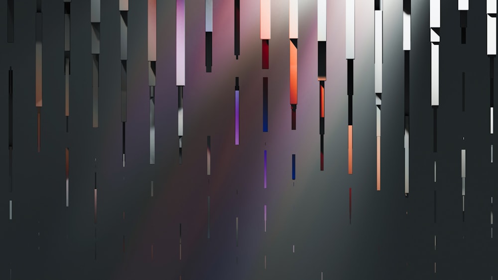 a multicolored abstract background with vertical lines