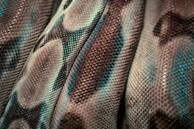 a close up of a snake skin texture
