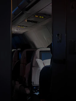 A student studying the aviation security e-book on a tablet in a quiet room.