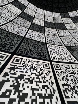 A vibrant collection of customized QR code designs showcasing various styles.