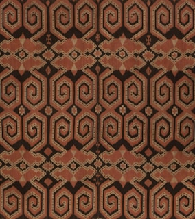 Close-up of calming geometric patterns in subtle earth tones, inspired by art deco design.